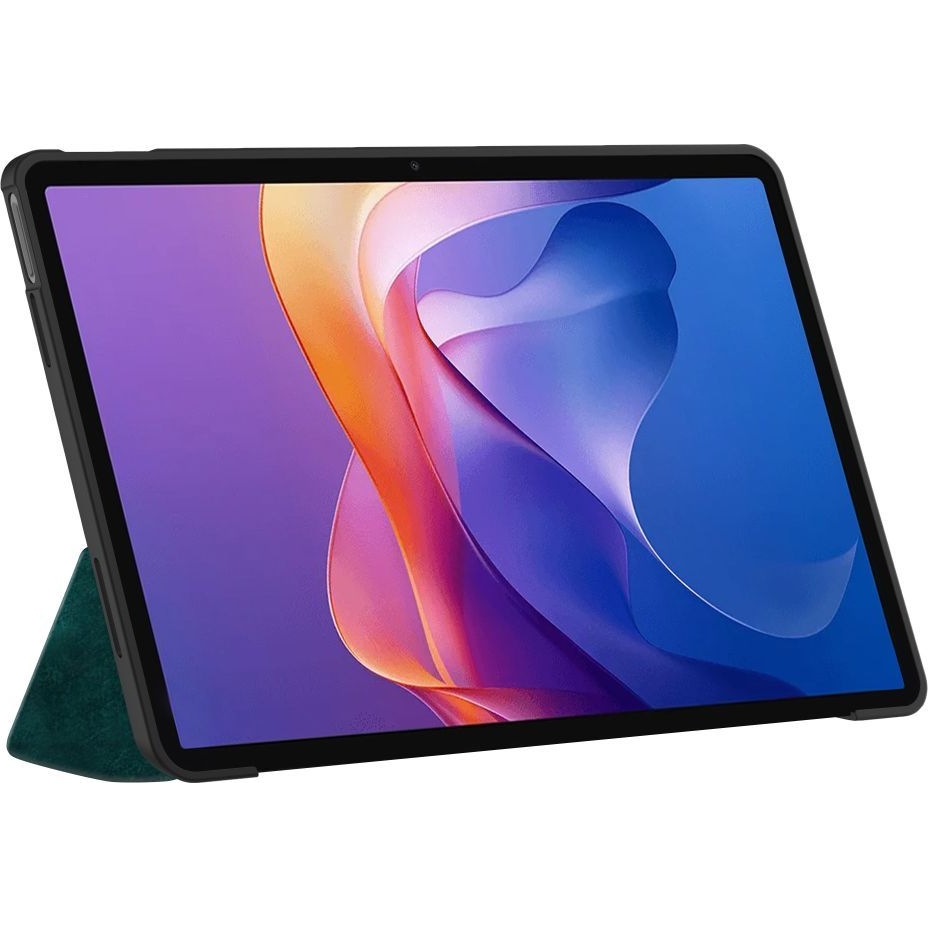 Etui z klapką Tech-Protect SmartCase do Samsung Galaxy Tab A11+ / Tab A9+, ciemnozielone